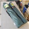 Image 1 : 2 DARK GREEN COLEMAN CAMPING CHAIRS