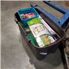 Image 1 : LARGE TOTE WITH BATTLE BAGS GAME AND TOYS ETC