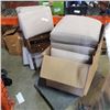 Image 1 : 6 THOMASVILLE DINING CHAIR BACK WITH LEGS AND SEAT NEEDS HARDWARE AND FRONT LEGS