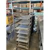 Image 1 : STAINLESS STEEL BAKERS RACK ON WHEELS WITH 10 TRAYS