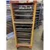 Image 1 : RUBBERMAID BAKERS RACK WITH 16 TRAYS ON WHEELS