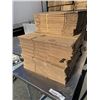 Image 3 : 5 BUNDLES OF NEW SHIPPING BOXES APPROX 25 PER BUNDLE