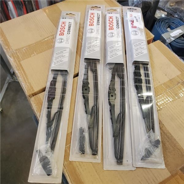 4 NEW BOSCH CONNECT 13" WIPER BLADES