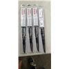Image 1 : 4 NEW BOSCH CONNECT 17" WIPER BLADES