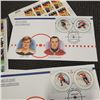 Image 2 : 8 STAMP SETS 1ST DAY COVERS PLUS 2 AIR MAIL SETS