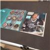 Image 1 : 45 NHL METAL HOCKEY COINS KATCH BY IRWIN BERRY COFFEE GRETZKY LINDROS COFFEY AND MORE