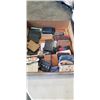 Image 1 : LARGE LOT OF ASSORTED ID HOLDERS AND LEATHER CARD HOLDERS