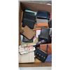 Image 2 : LARGE LOT OF ASSORTED ID HOLDERS AND LEATHER CARD HOLDERS