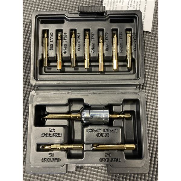 NEW FASTENER EXTRACTOR KIT
