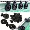 Image 1 : NEW 50-PACK HEAVY-DUTY POLYPROPYLENE SHADE CLOTH CLIPS GREENHOUSE AND INSECT NET FASTENERS