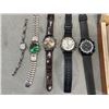 Image 3 : 8 WORKING WATCHES IN WOOD CASE