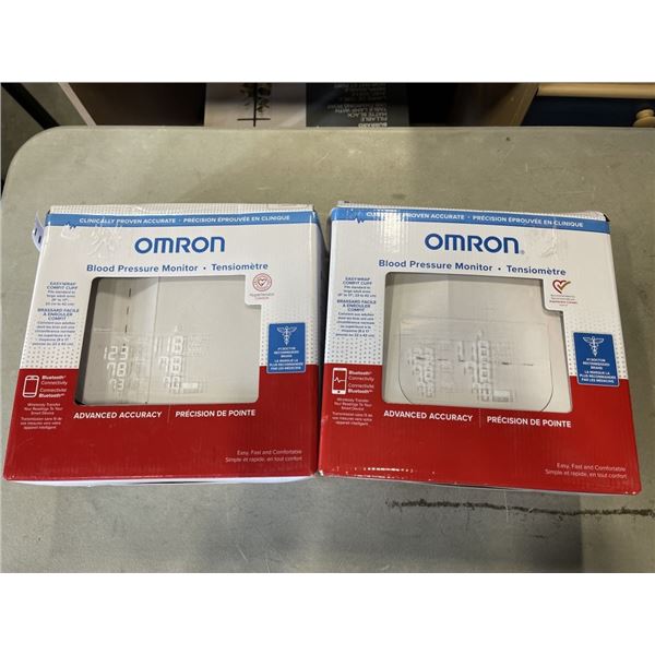 2 OMRON BLOOD PRERSSURE MONITORS