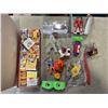 Image 2 : 2 BOXES OF VINTAGE TOYS AND ACTION FIGURES