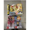 Image 1 : MINION HAMMERPOP TOY AND TWO AMIBO CHARACTERS