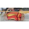 Image 2 : BOX OF LIFE JACKETS, SMALL LOUNGE CHAIR AND PADDLE