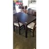 Image 2 : DINING TABLE AND 4 CHAIRS
