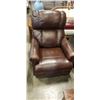 Image 1 : LAZYBOY BROWN LEATHER RECLINER