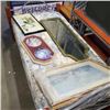 Image 1 : COLLECTOR PLATES, FRAMED MIRROR AND ARTWORK