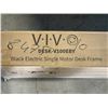 Image 2 : VIVO BLACK ELECTRIC SINGLE MOTOR DESK FRAME