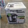 Image 1 : HAMILTON BEACH RISE COOKER AND STEAMER TESTED AND WORKING