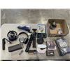 Image 1 : ASSORTED LOST PROPERTY ELECTRONICS, SELFI STICKS, RADIO'S, SPEAKERS, AND MORE