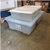 Image 2 : 2 UNDER BED STORAGE BINS