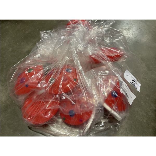 8 NEW FIBRE OPTIC DISKS
