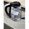 Image 2 : HAMILTON BEACH 1.7L GLASS ELECTRIC KETTLE - TESTED WORKING, RETAIL $59