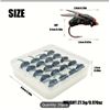 Image 2 : NEW 20PCS MIXED COLOR TROUT FISHING LURES SET SOFT BAIT FLY ASSORTMENT WITH SHARP BARB HOOKS