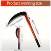 Image 2 : NEW DUAL-BLADE KING MACHETE BRUSH CLEARING SICKLE