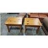 Image 1 : PAIR OF ENDTABLES