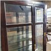 Image 2 : CHERRYWOOD DISPLAY CABINET WITH GLASS SHELVES AND BUILT IN LIGHTING