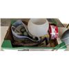 Image 2 : DECORATIVE LAMP WITH SHADE, DECOR ITEMS, FURNITURE FEET PROTECTORS ETC