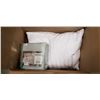 Image 1 : NEW KING SIZE SHEET SET AND MARTHA STEWART DOWN FILLED PILLOW