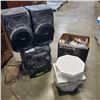 Image 1 : LOT OF COLLECTIBLE PLATES, CDS, CASSETTES WITH PANASONIC STEREO