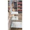 Image 2 : 6FT TALL BIRD CAGE ON WHEELS