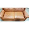 Image 2 : SKLAR PEPPLAR LEATHER LOVESEAT
