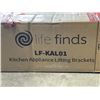 Image 2 : LIFE FINDS KITCHEN APPLIANCE LIFTING BRACKETS