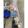 Image 2 : DASSORTED DOG ITEMS SUCH AS TOYS, BELLS AND WASTE BAGGIES WITH LED LIGHT AND MORE