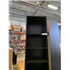 Image 2 : APPROX 78" TALL THIN SHELF WITH TOP SHELF LIGHT