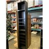 Image 1 : APPROX 78" TALL THIN SHELF WITH TOP SHELF LIGHT