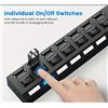 Image 2 : NEW 7 PORTS WITH LED LIGHT USB 3.0 ADAPTER HUB WITH INDEPENDENT POWER ON/OFF