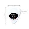 Image 2 : NEW PORTABLE GUITAR PICK & TUNER COMBO, 2-IN-1 MULTI-PURPOSE PITCH CALIBRATOR WITH DIGITAL DISPLAY, 