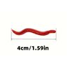 Image 2 : NEW 200 PCS RED WORM FISHING BAIT - ARTIFICIAL WORM SOFT BAIT FOR BASS, TROUT, AND PIKE