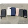 Image 1 : 6 ASSORTED BATTERY POWER BANKS