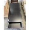 Image 2 : RECTANGLE COFFEE TABLE WITH GLASSTOP AND DRAWERS AT BOTH ENDS