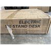 Image 2 : TECH ORBITS ELECTRIC SIT TO STAND DESK WITH GREY FRAME AND WHITE TOP