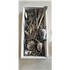 Image 2 : BOX OF ASSORTED SILVER AND GOLD