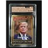 Image 1 : DONALD TRUMP SIGNED "MAKE AMERICA GREAT AGAIN" TRADING CARD (2)