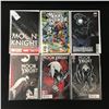 Image 1 : LOT OF 6 MOON KNIGHT COMICS (MARVEL COMICS)